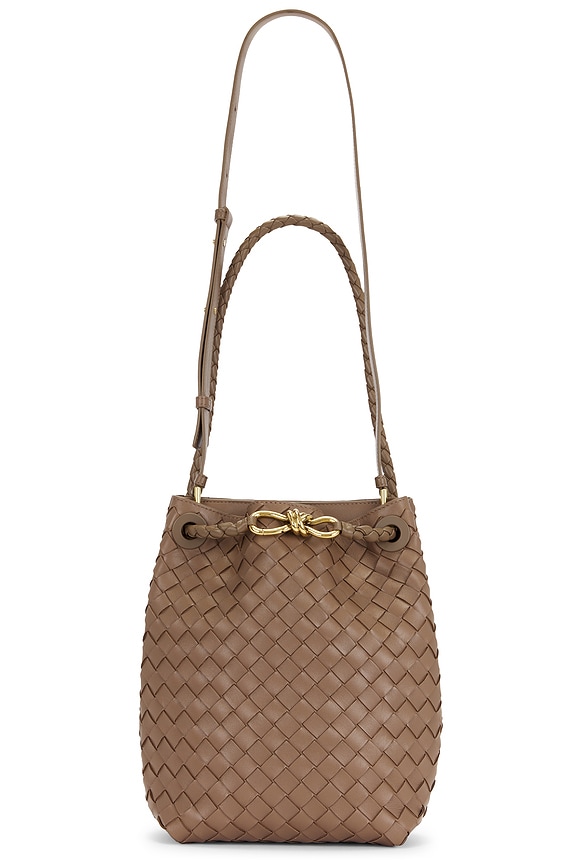 Bottega Veneta Fragolina Crochet Bag in Bicolor | FWRD