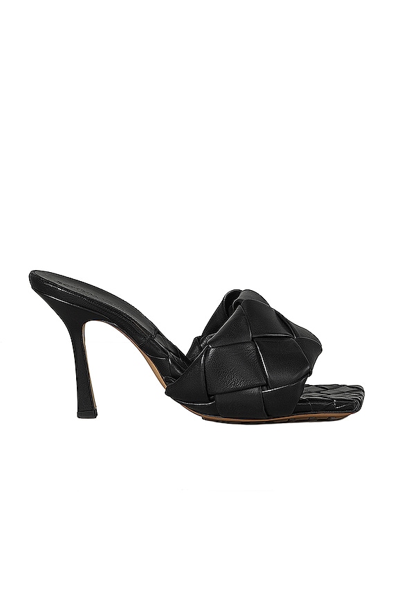 Bottega Veneta Lido Mule Sandals in Oyster | FWRD