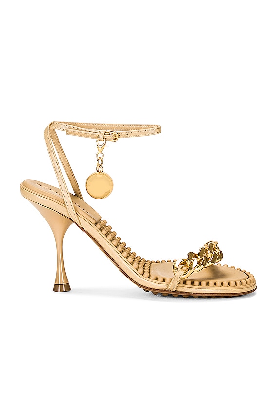 BOTTEGA VENETA - ティン Bottega Veneta Padded Woven Leather Sandals in Purple | FWRD