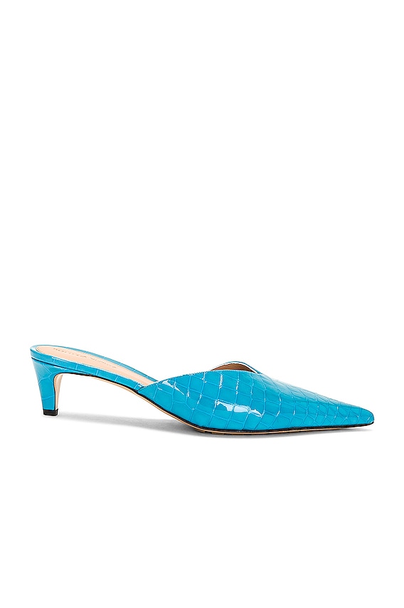 *Diesel*D ヴィーナス ポケット ヒール ミュール D-VENUS POCKET ML Woman: Heeled mules in washed denim | Diesel