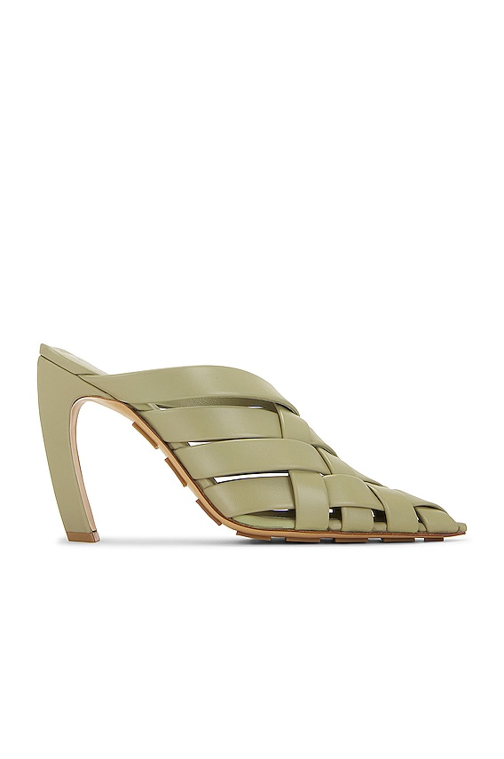 BOTTEGA VENETA BOARD MULES 90MM PEAR NEW SEASON PARLOUR X