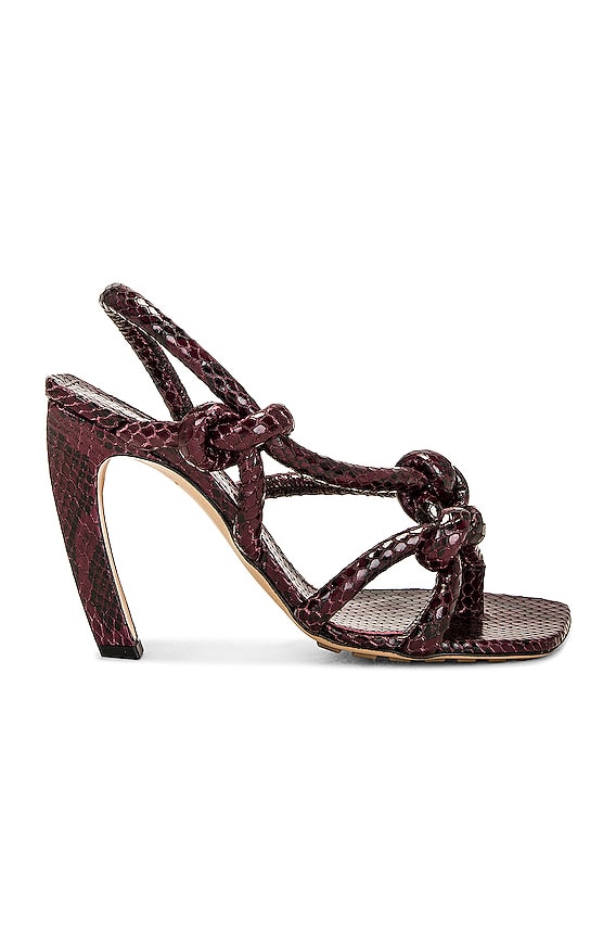 Bottega Veneta Jimbo Slingback Sandal in Toffee | FWRD