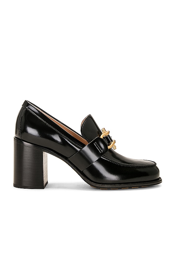 Alexander Wang Carter Platform Loafer Pump in Black | FWRD Alexander Wang Carter Platform Loafer Pump in Black | FWRD