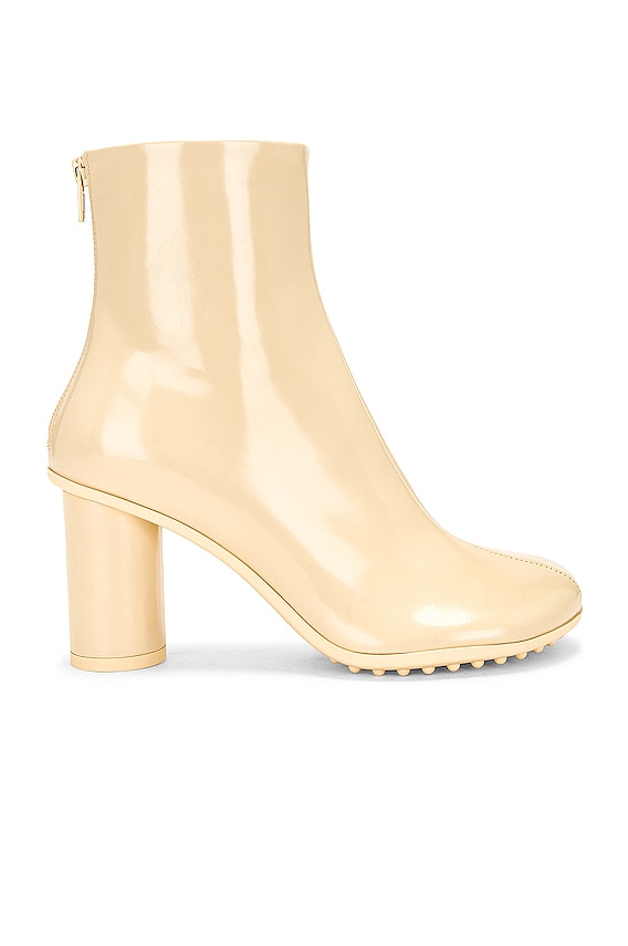 Balenciaga Heeled Toe Boots in Chalky White | FWRD