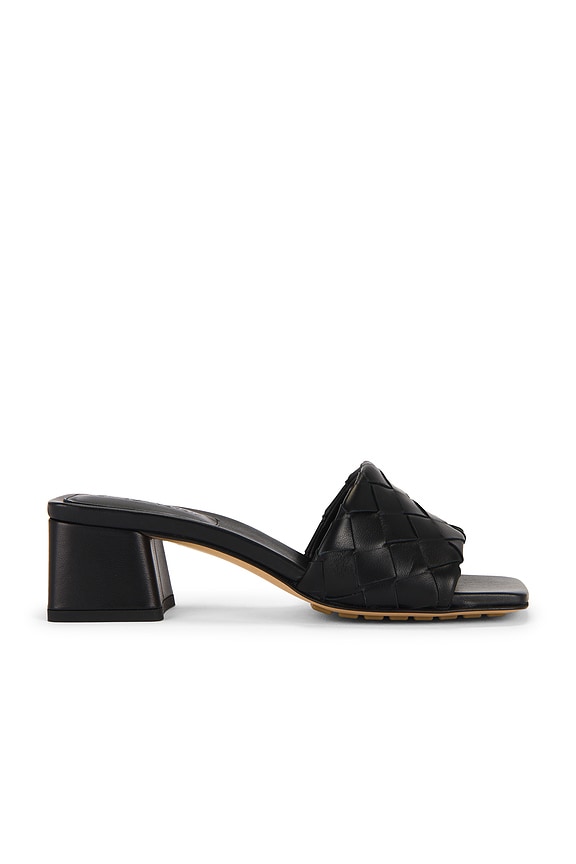Acne Studios Chunky Mule in Black & Black | FWRD