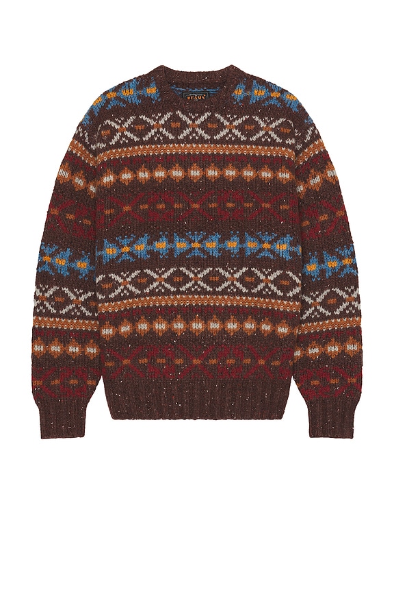 Undercover Evangelion Sweater in Bordeaux | FWRD