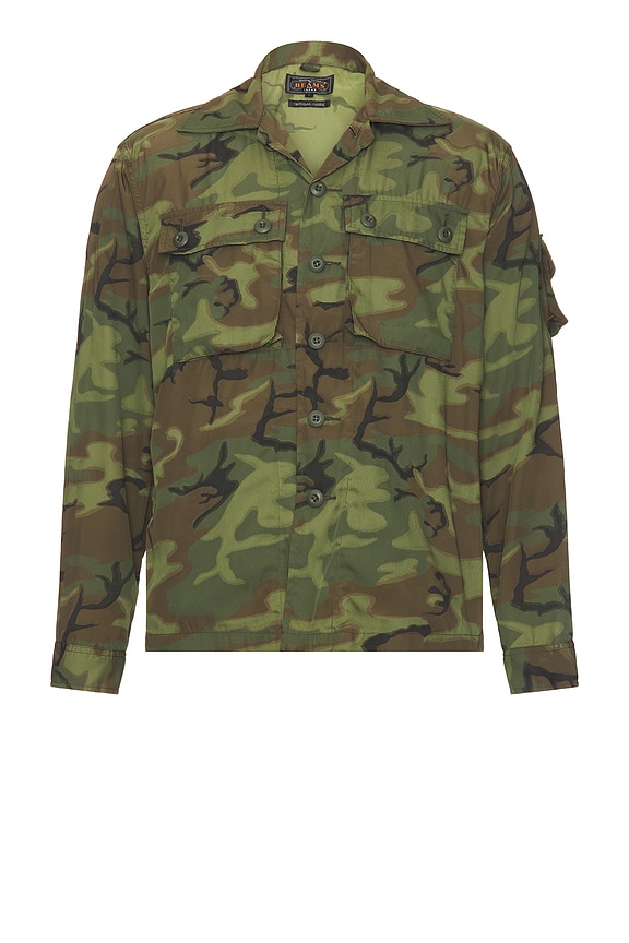offwhite フィールドジャケット OFF-WHITE Field Jacket in Camouflage | FWRD