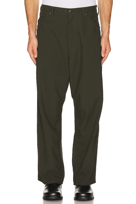 Raf Simons Big Denim Pants in Black | FWRD