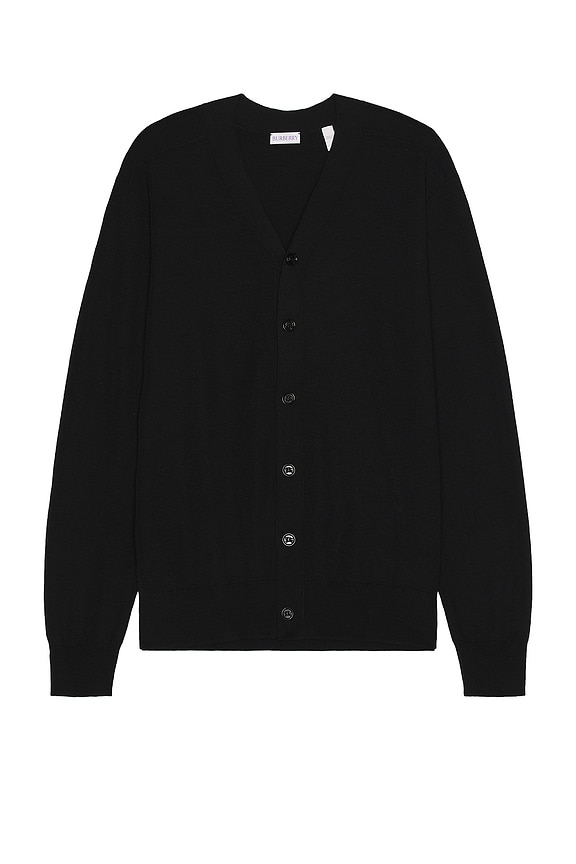 Sacai Argyle Knit Cardigan in Black | FWRD Sacai Argyle Knit Cardigan in Black | FWRD