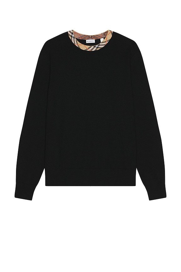 モンクレール　Rick owens ロングスリーブTシャツ　ブラック　4S293 23AW NEW】RICK OWENS×MONCLER / ロゴ ロングスリーブTシャツ