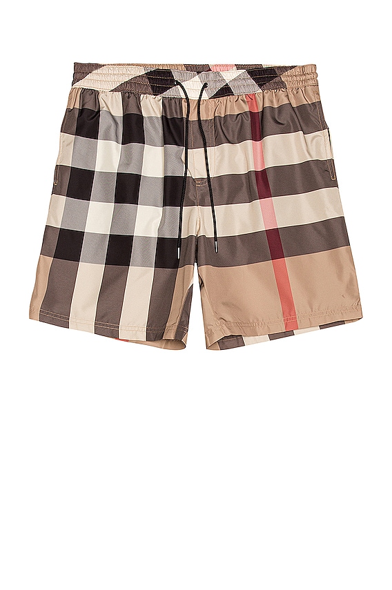 Burberry Debson Check Short in Archive Beige | FWRD