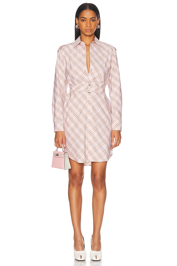 R13 Plaid Oversized Boxy Shirtdress in RED/GREY PLAID | FWRD R13 Plaid Oversized Boxy Shirtdress in RED/GREY PLAID | FWRD