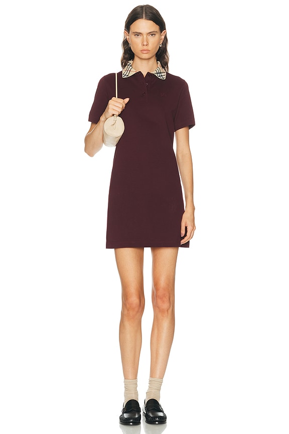 Miu Miu Plaid Mini Dress in Rosso | FWRD Miu Miu Plaid Mini Dress in Rosso | FWRD