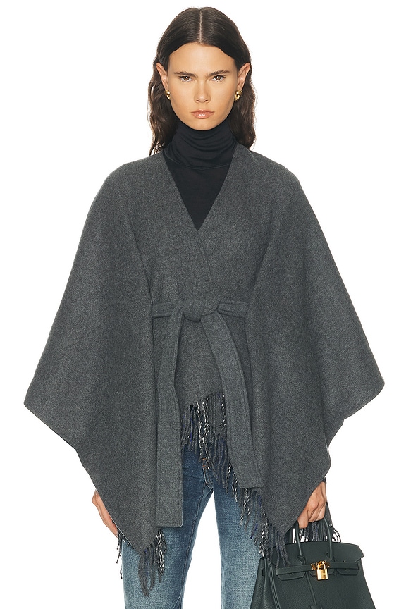 Miu Miu Zip Up Jacket in Grey | FWRD