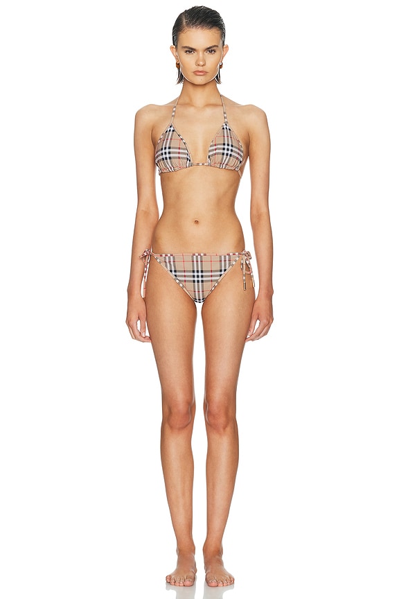 Tropic of C South Pacific Bikini Top in Black | FWRD
