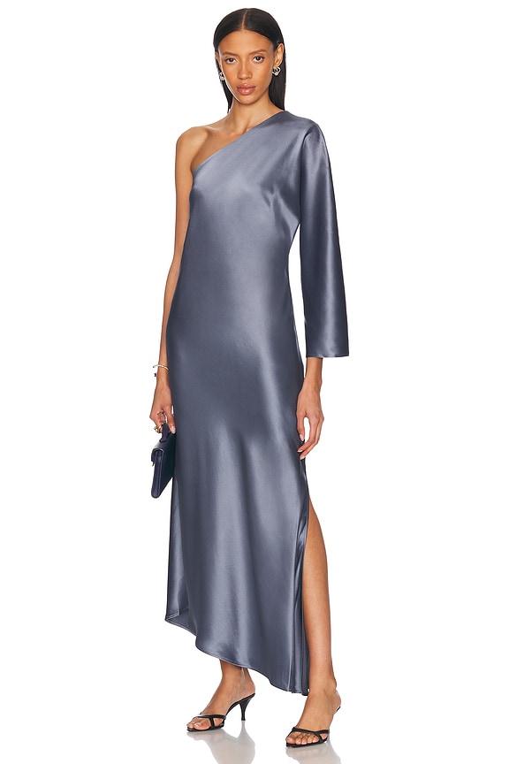mara hoffman purple dress Verona Dress Purple Rhoan