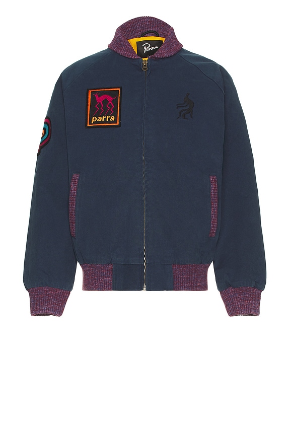 Y-3 Yohji Yamamoto x JFA Souvenir Jacket in Bo Blue Y-3 Yohji Yamamoto x JFA Souvenir Jacket in Bo Blue