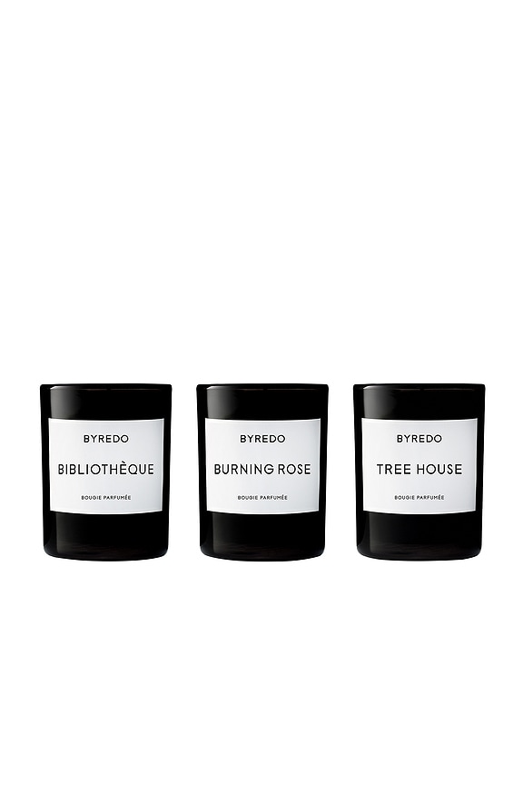 Byredo La Mini Sélection Bois Candle Set 3x70g (Candles and