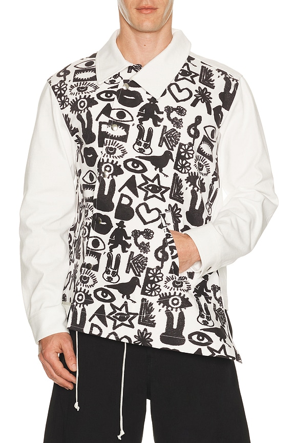 Loewe Bandana Patchwork Shirt in Multi | FWRD
