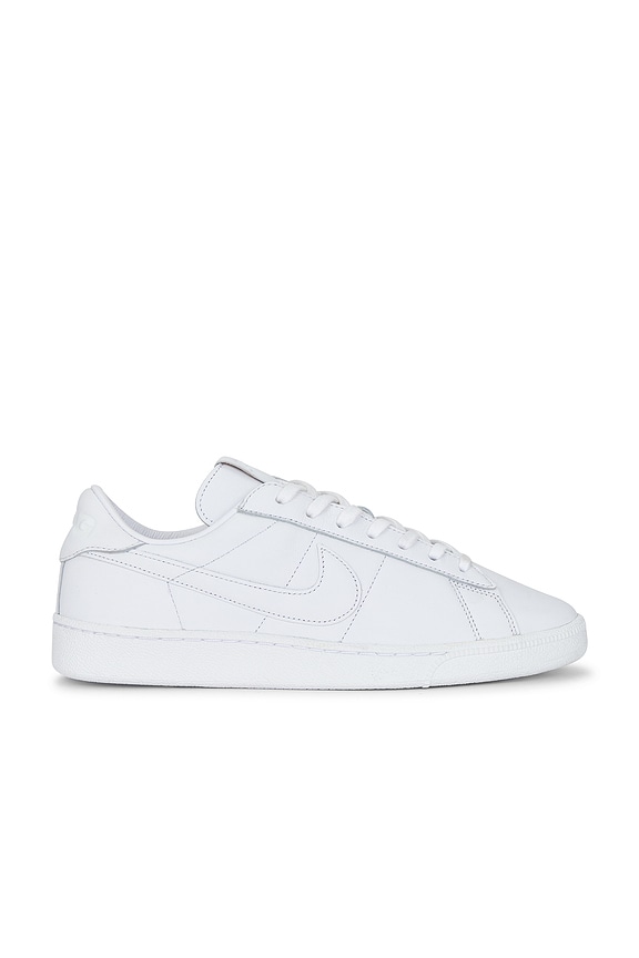 Acne Studios Adrian Grain Leather Sneakers in White | FWRD