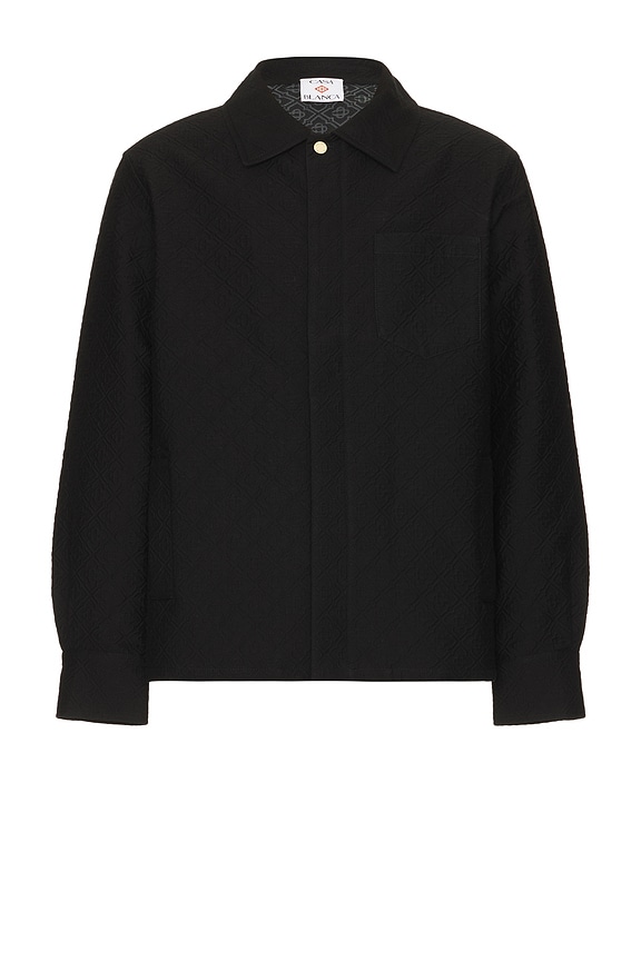 Acronym J70-bu Burel Wool Jacket in Black | FWRD