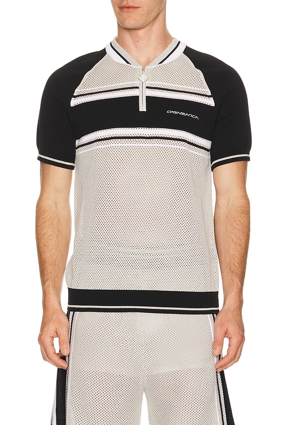 Fear of God Mesh Away Baseball Jersey in Grey | FWRD Fear of God Mesh Away Baseball Jersey in Grey | FWRD