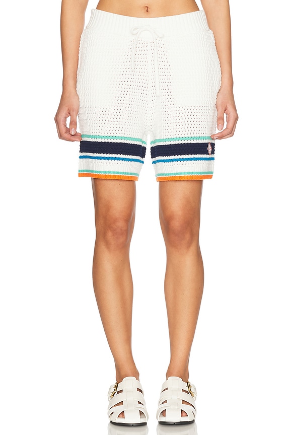 ショートパンツ BALENCIAGA FW23 DECONSTRUCTED SHORTS (769023_TPT091240) Balenciaga ショートパンツ - Grey | FWRD