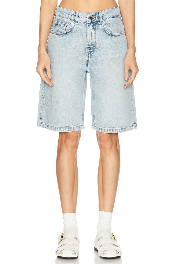 Zimmermann Natura High Waisted Short in Mint | FWRD