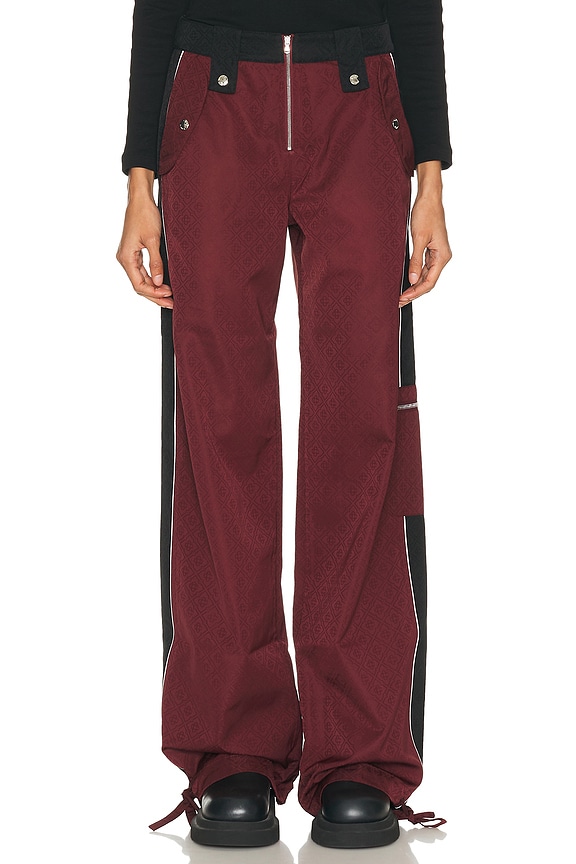 Faith Connexion x Kappa Tear Away Pants in Red | FWRD