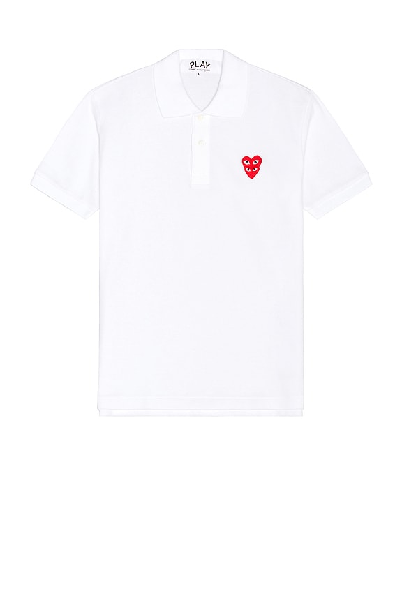 【関税&送料込】MONCLER GENIUS T-shirts and Polos White Moncler Genius x Palm Angels Short Sleeve Polo in White | FWRD