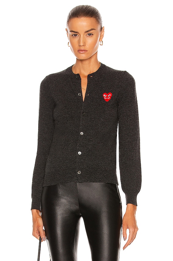 定番人気！ in Cardigan Intarsia Anagram Loewe Black FWRD | Multicolor & トップス