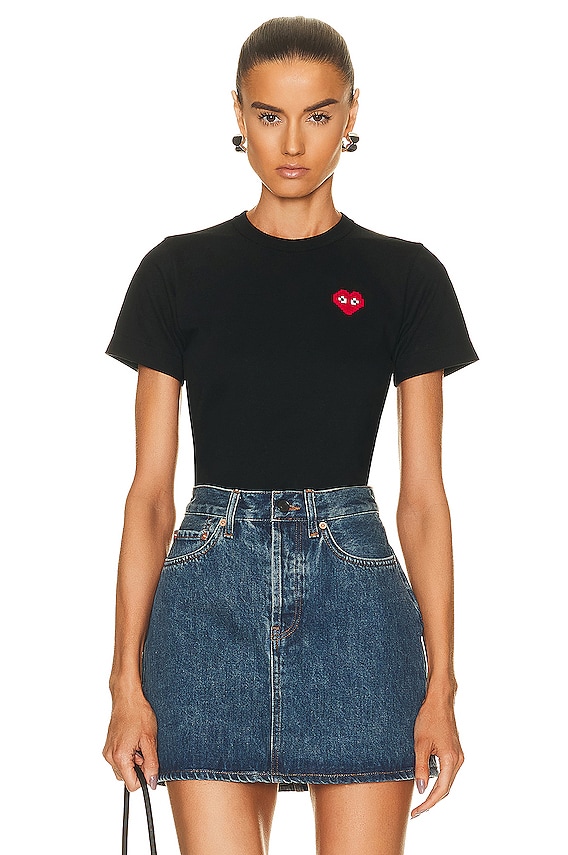 Jean Paul Gaultier Cropped Top in Black | FWRD