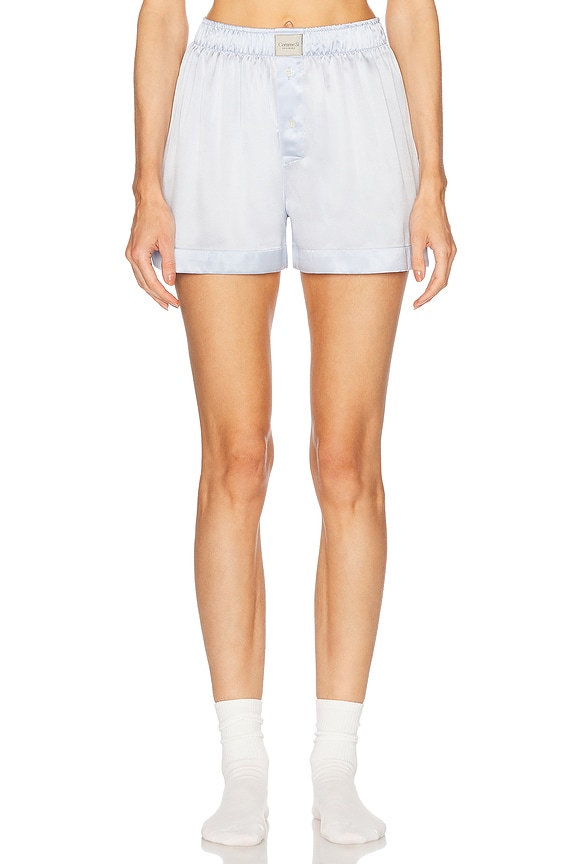 Helsa Tech Gabardine Shorts in Black | FWRD