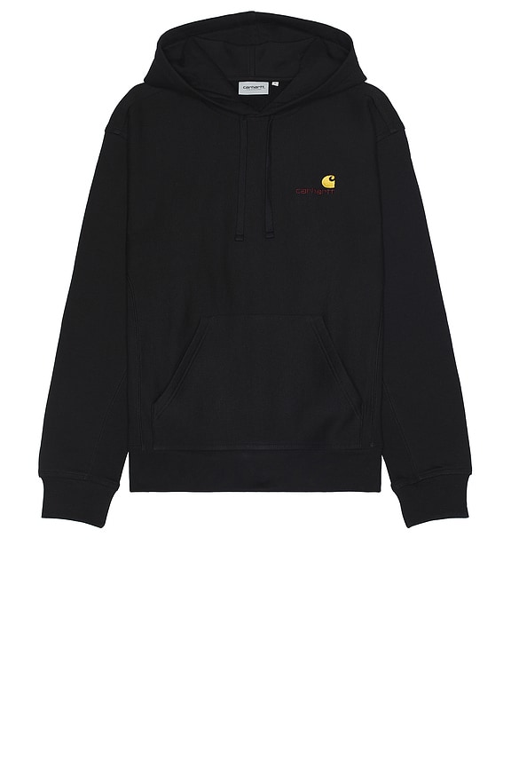 Amiri Ma Logo Shotgun Zip Hoodie in Faded Black | FWRD
