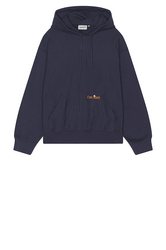 Rhude Bay Of Angels Yacht Hoodie in Vintage Black | FWRD