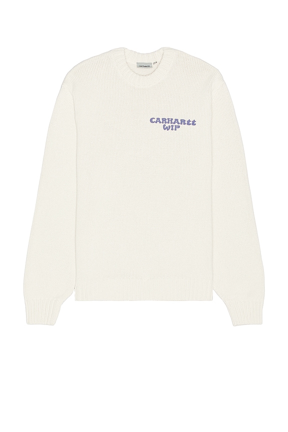 Carhartt WIP Rivet Script Sweatshirt in Natural | FWRD Carhartt WIP Rivet Script Sweatshirt in Natural | FWRD