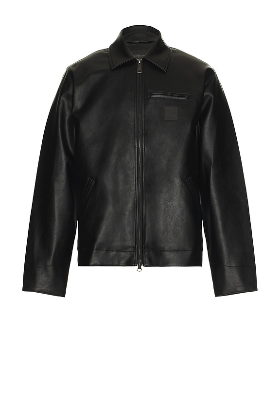 Rick Owens Mollino Biker in Black | FWRD