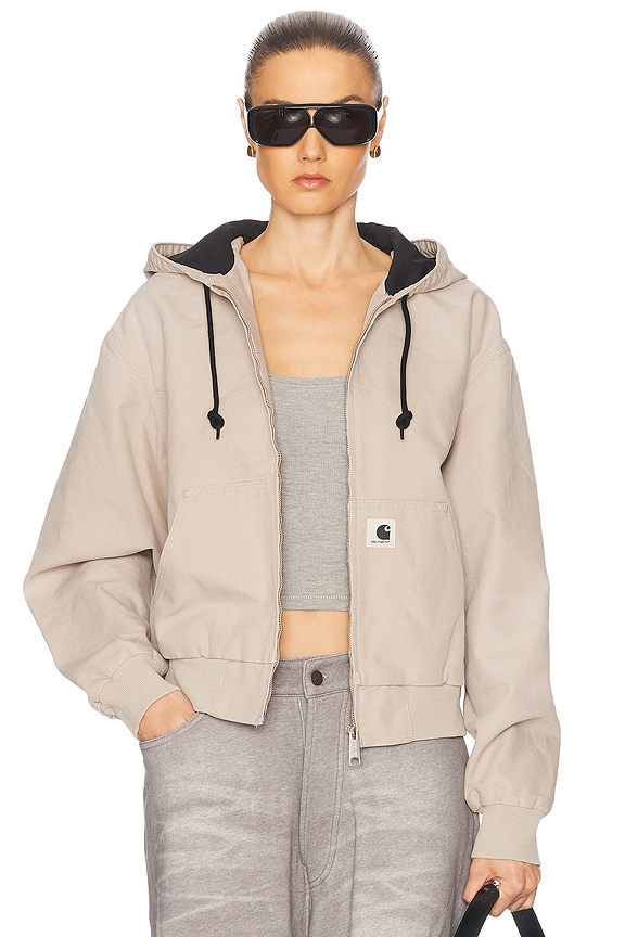 Acne Studios Fuel Tech Bomber in Silver | FWRD