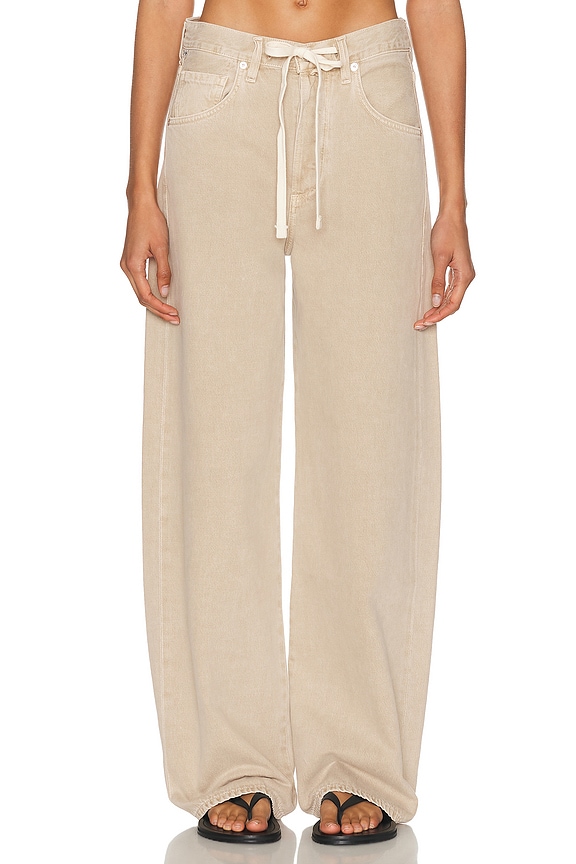 Haikure Bethany Twill Pant in Hazelnut | FWRD