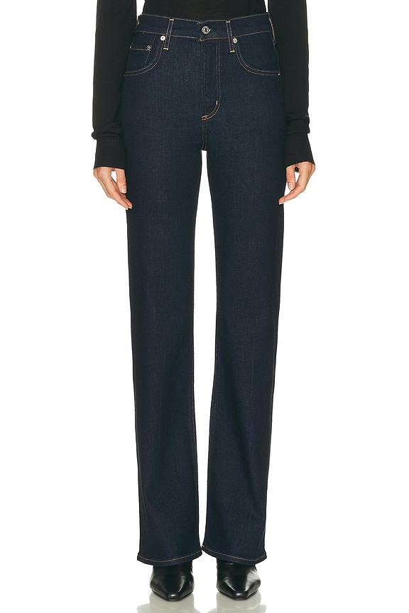 Citizens of Humanity Vidia Mid Rise Boot Jeans in Bellview | FWRD