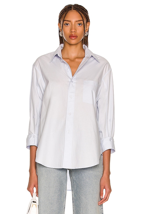 The Row Derica Shirt in White | FWRD