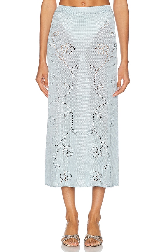Balenciaga Shoe Bag Skirt in Balenciaga Grey | FWRD