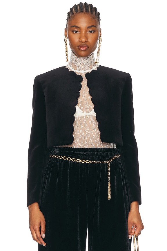 WARDROBE.NYC Cropped Blazer in Black | FWRD WARDROBE.NYC Cropped Blazer in Black | FWRD