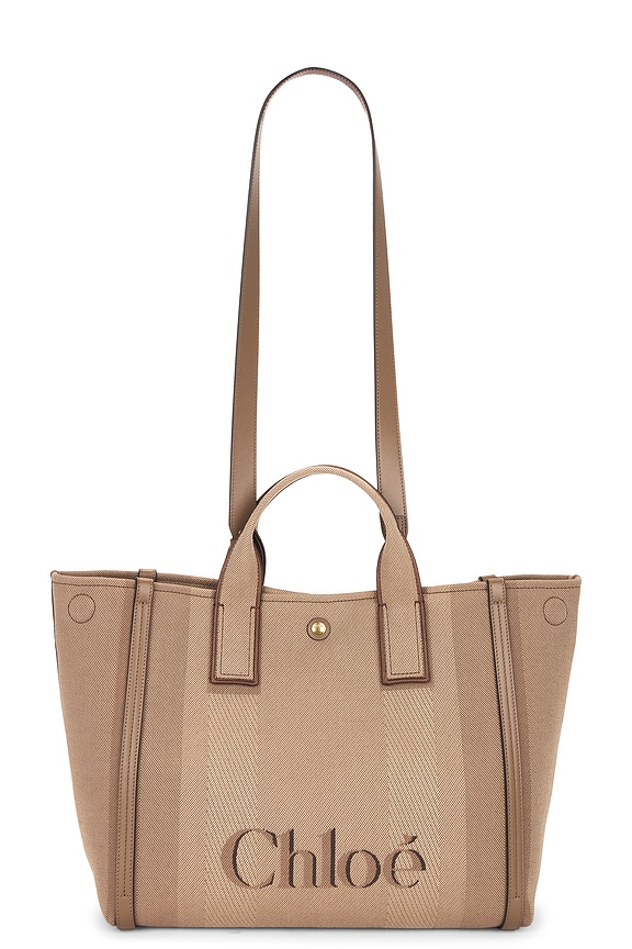 Chloe WOODY バッグ - White & Brown | FWRD