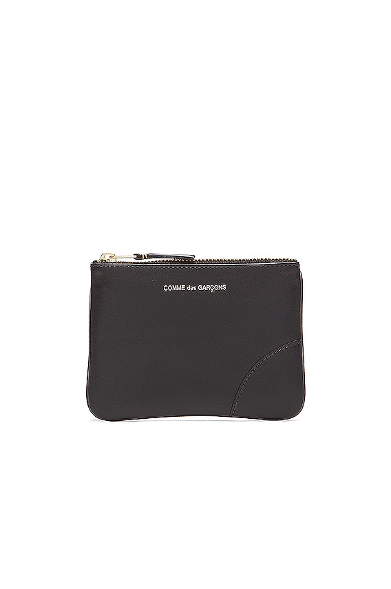 COMME des GARCONS Small Zip Wallet in Black | FWRD