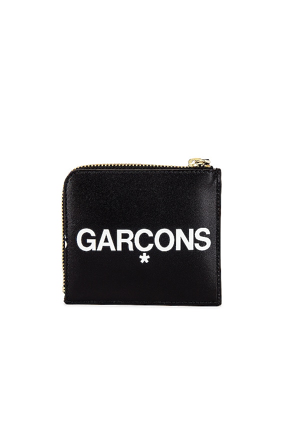 【Wallet COMME des GARCONS】HUGE LOGO CDG Huge Logo Wallet SA0641HL (Black) – BASE Superstore