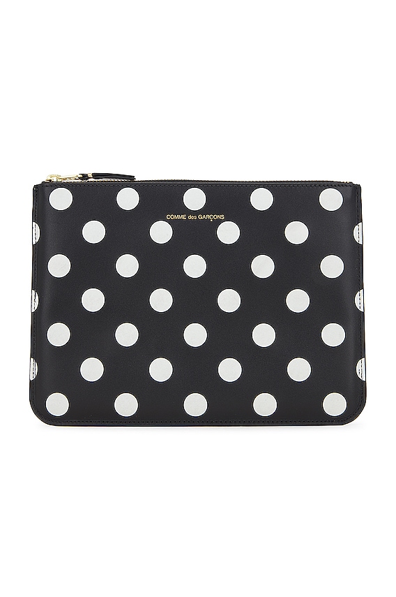COMME des GARCONS Classic Leather Zip Wallet in Black | FWRD