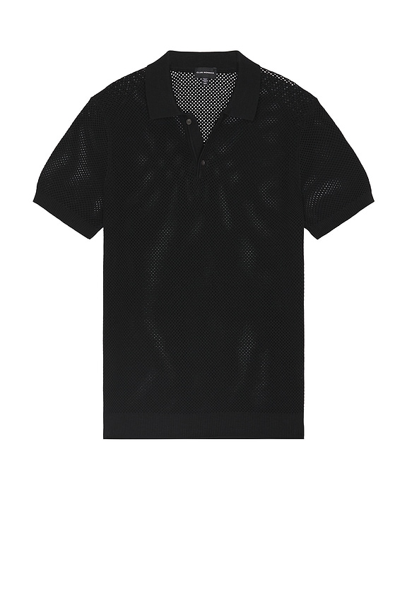 専用 TOM FORD トムフォード / GARMENT DYED POLO TOM FORD Garment Dyed Polo in Black | FWRD