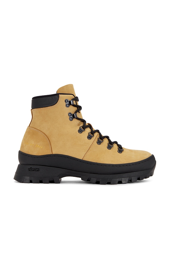Visvim Virgil Leather Boot-Folk in Brown | FWRD