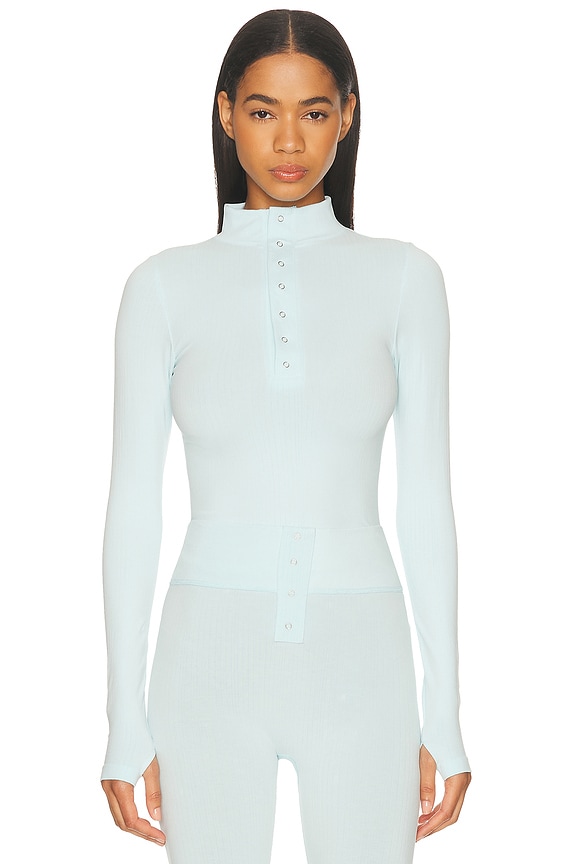 The North Face x SKIMS Refina Long Sleeve Top in SK Kyanite | FWRD